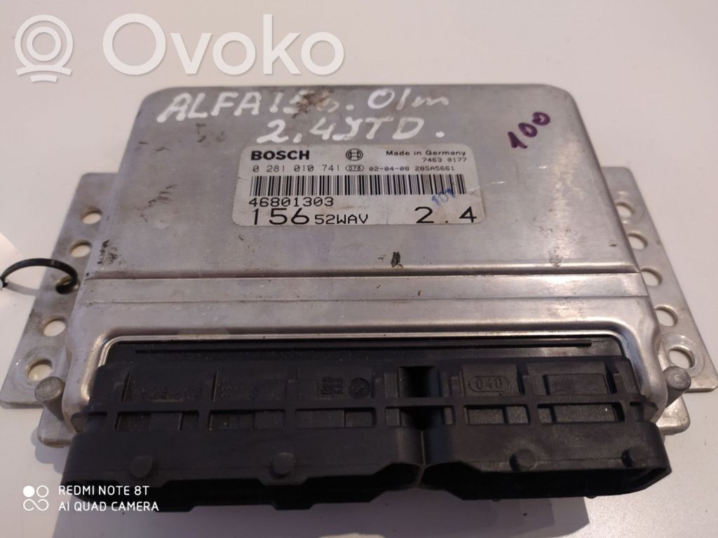 Alfa Romeo 156 Engine control unit/module 