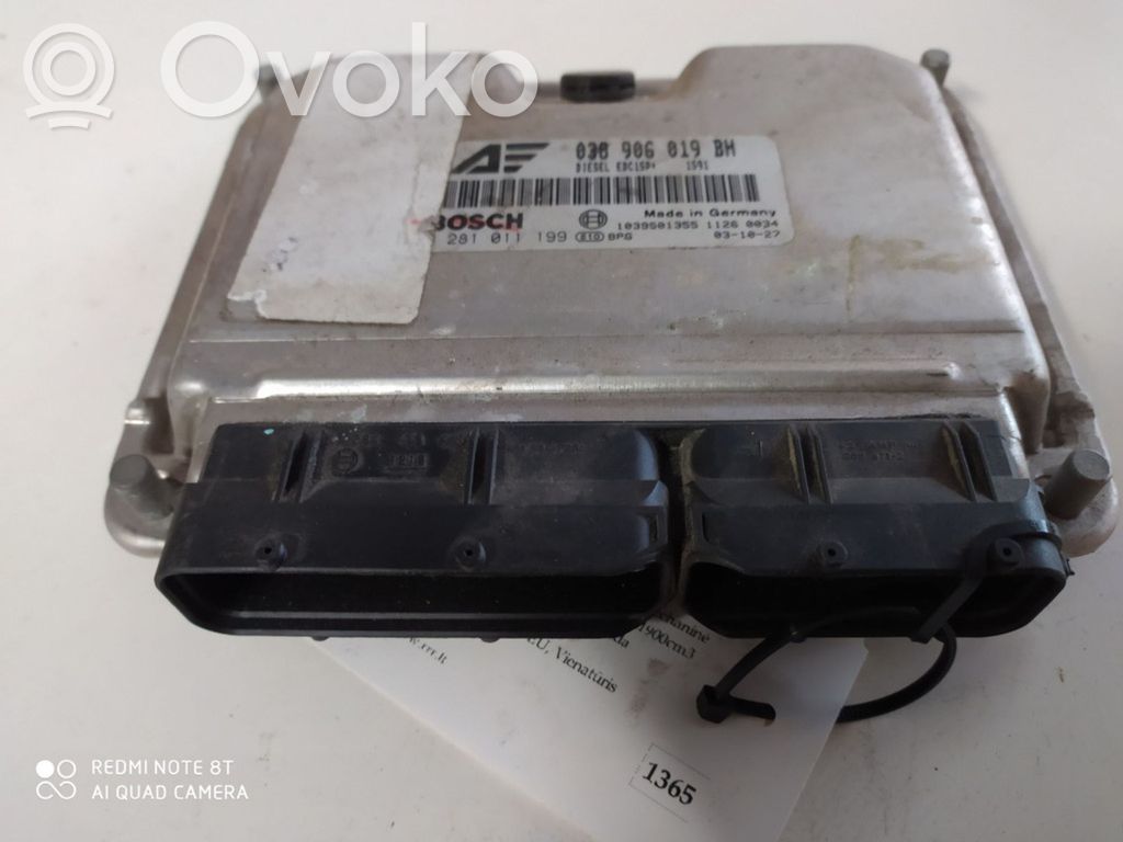 Volkswagen Sharan Engine control unit/module 