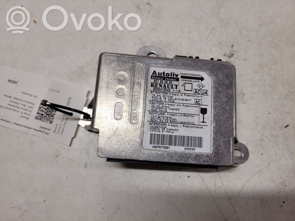 Renault Scenic II -  Grand scenic II Airbag control unit/module 