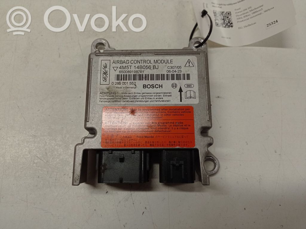 Ford Focus Airbag control unit/module 