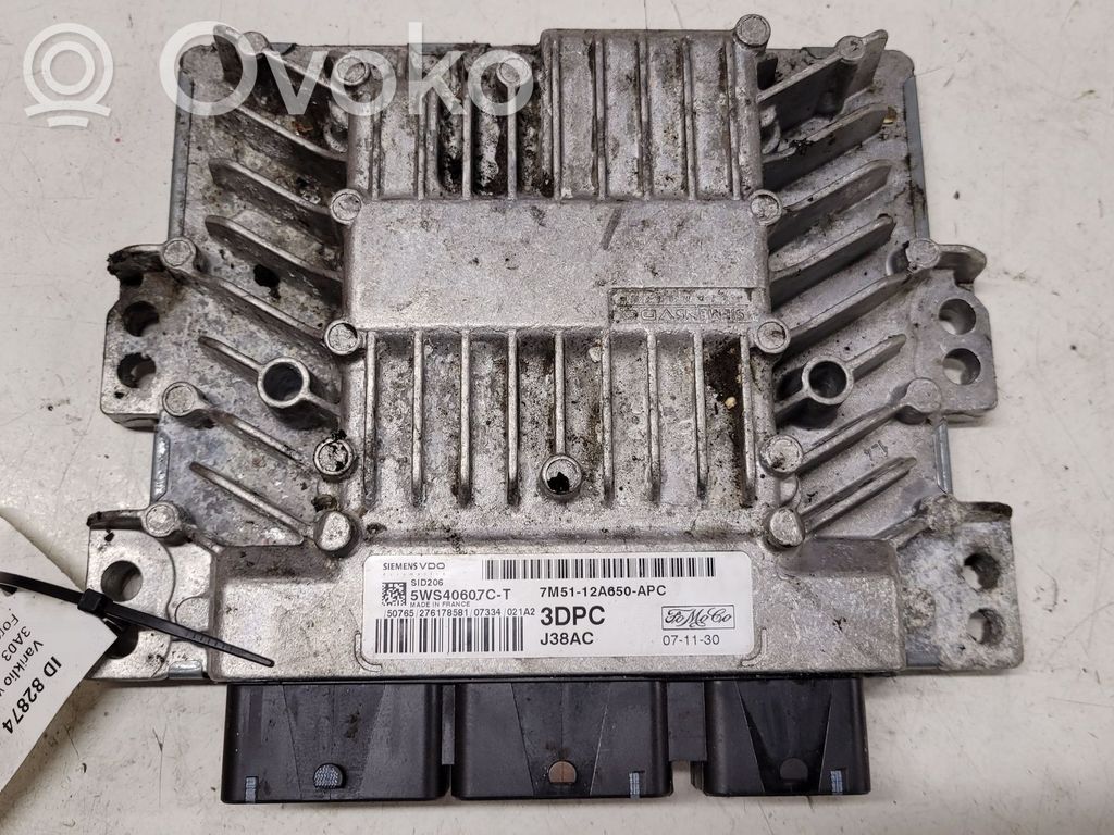 Ford Focus Engine control unit/module 
