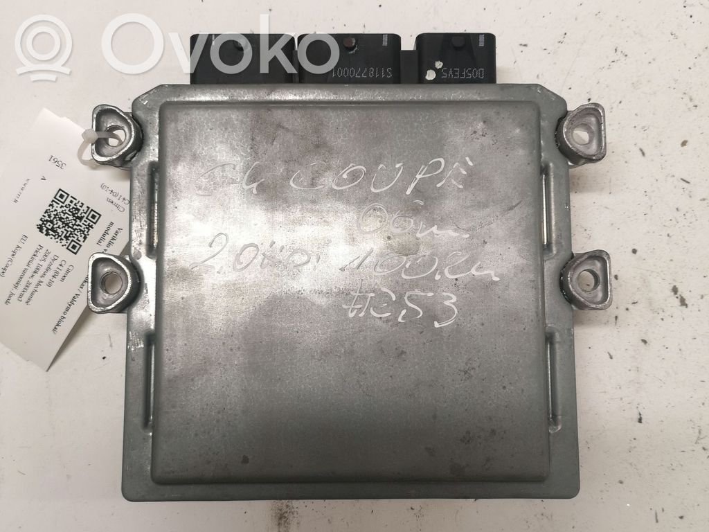 Citroen C4 I Engine control unit/module 