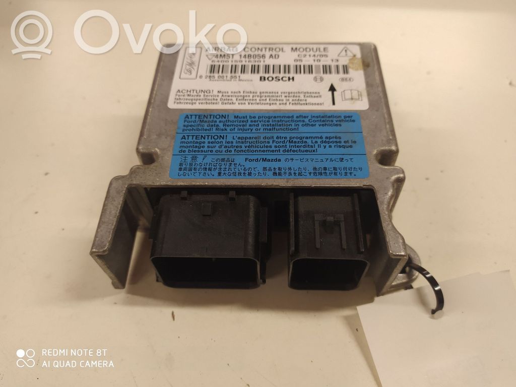 Ford Focus C-MAX Airbag control unit/module 