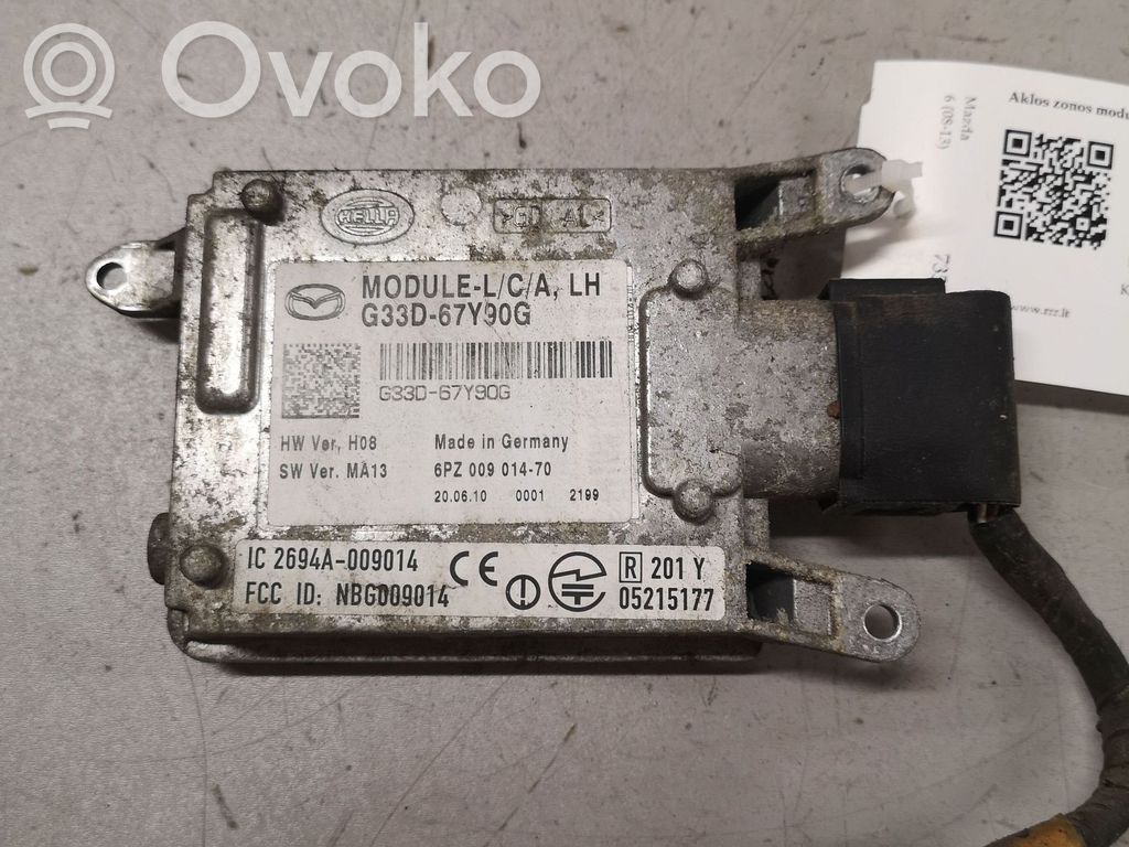 Mazda 6 Blind spot module 