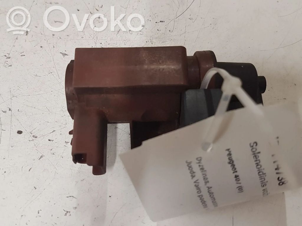 Peugeot 407 Zawór podciśnienia / Elektrozawór turbiny 