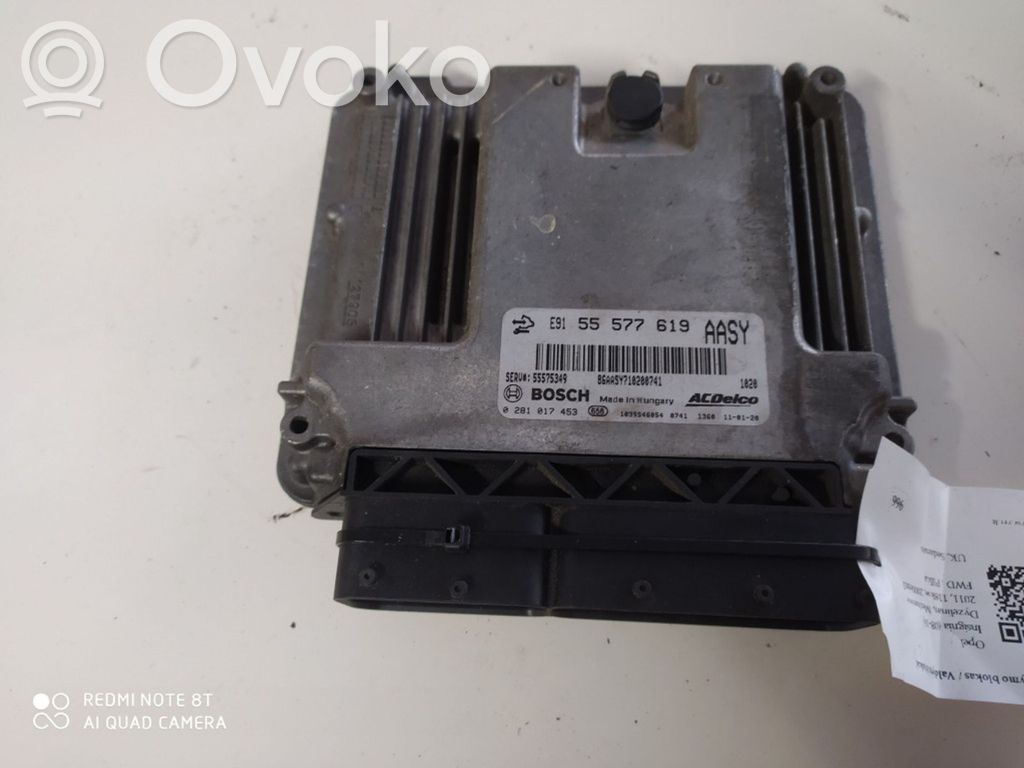 Engine control unit/module   0281017453,55577619,55577619AASY