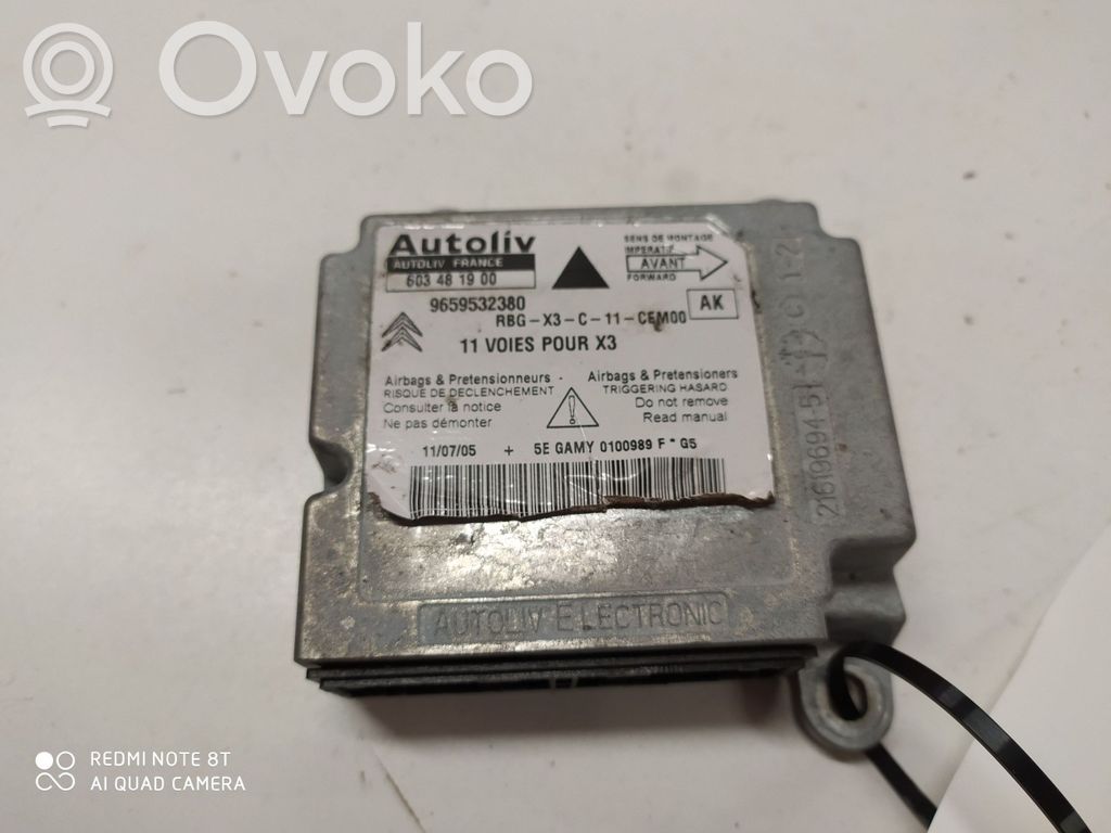 Citroen C5 Airbag control unit/module 