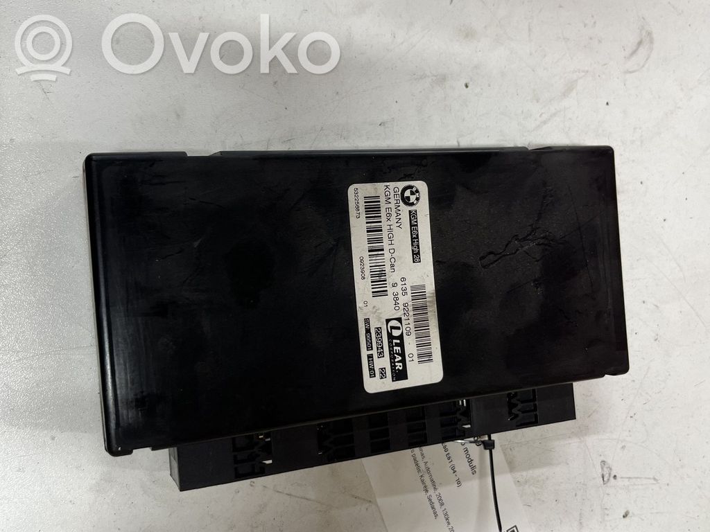 BMW 5 E60 E61 Komforto modulis 
