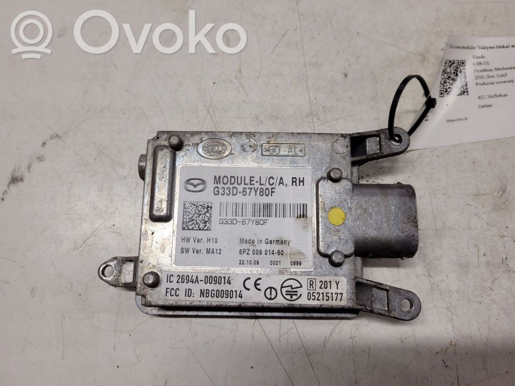 Mazda 6 Blind spot module 
