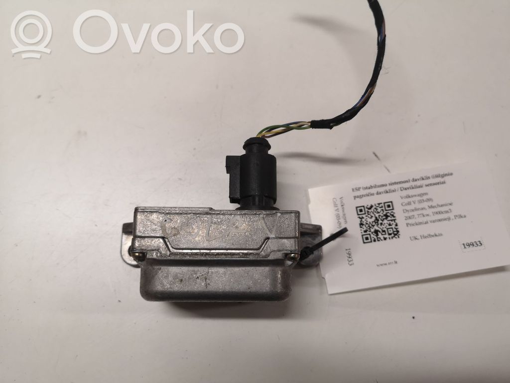 Volkswagen Golf V Senzor de accelerație ESP 