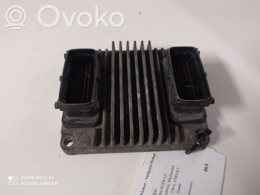Opel Astra H Engine control unit/module 