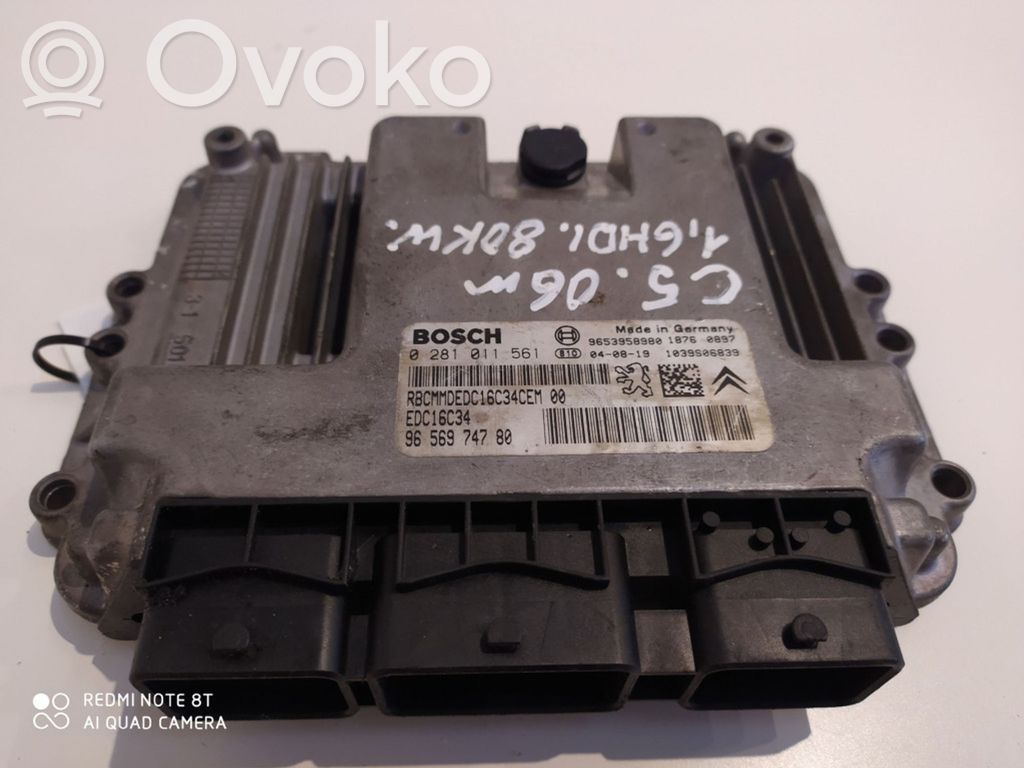 Citroen C5 Engine control unit/module 