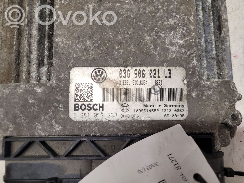 Skoda Octavia Mk2 (1Z) Engine control unit/module 