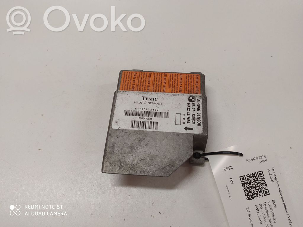 BMW 5 E39 Airbag control unit/module 