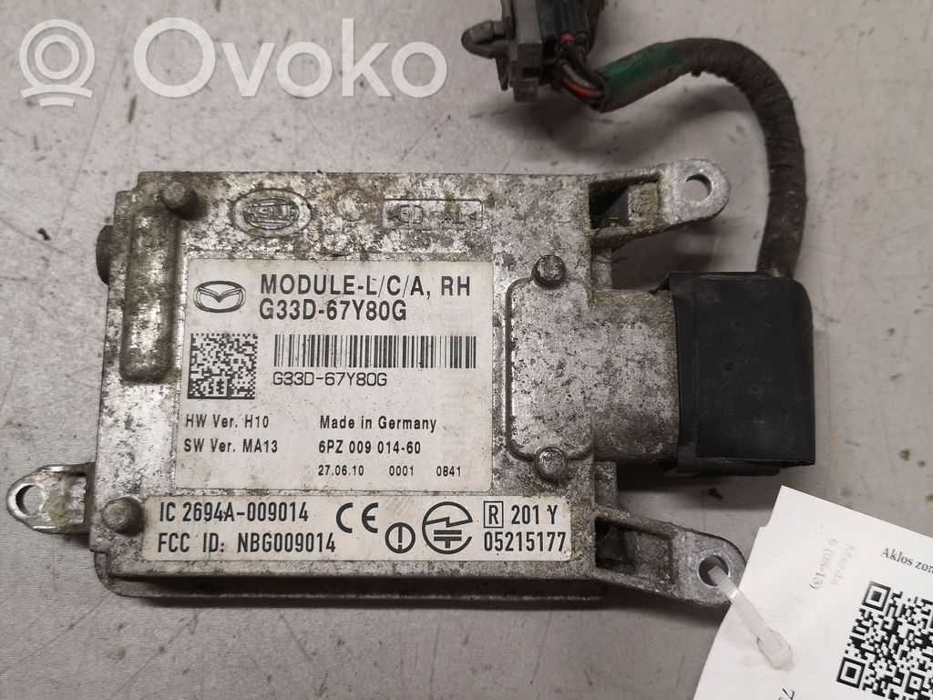 Mazda 6 Blind spot module 