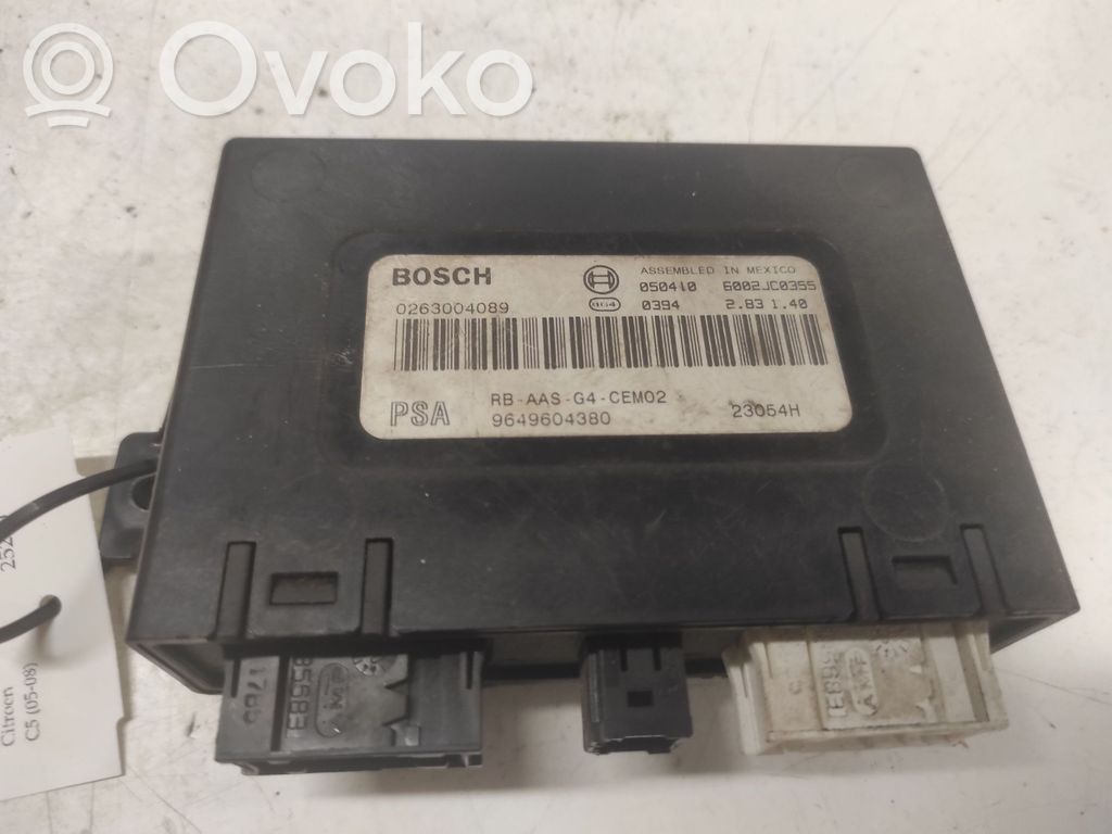 Citroen C5 Parkošanas (PDC) vadības bloks 