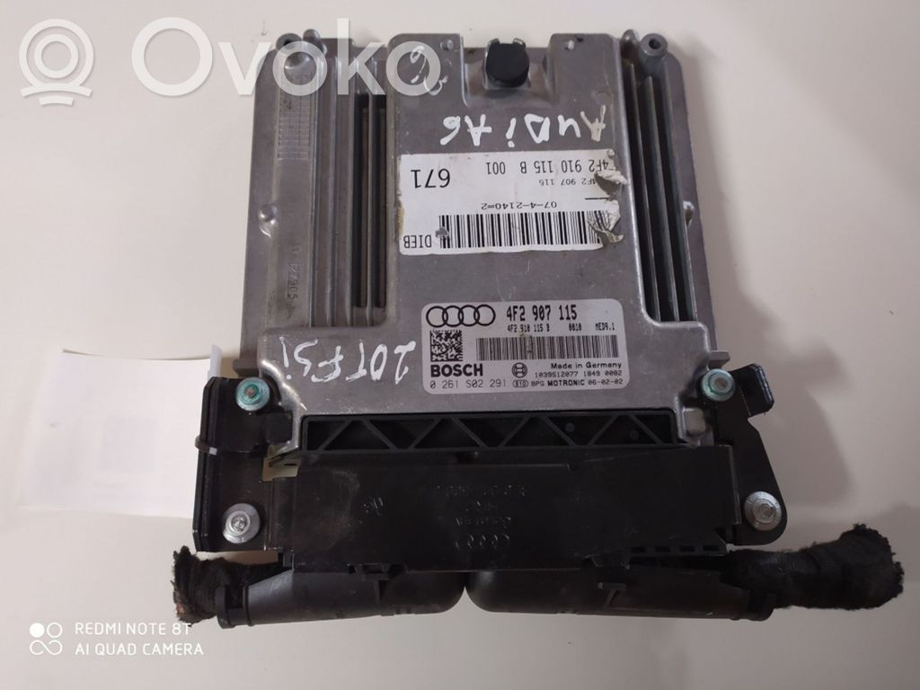Audi A6 S6 C6 4F Engine control unit/module 