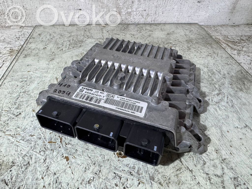Peugeot 407 Engine control unit/module 