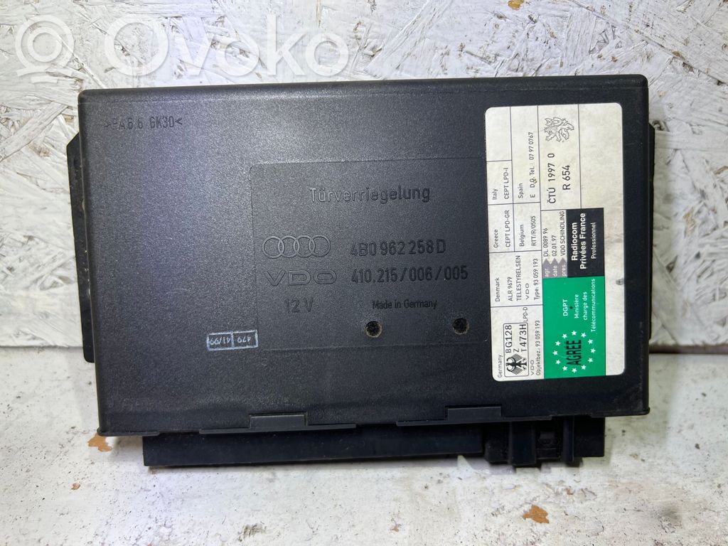 Audi A6 S6 C5 4B Komforta modulis 