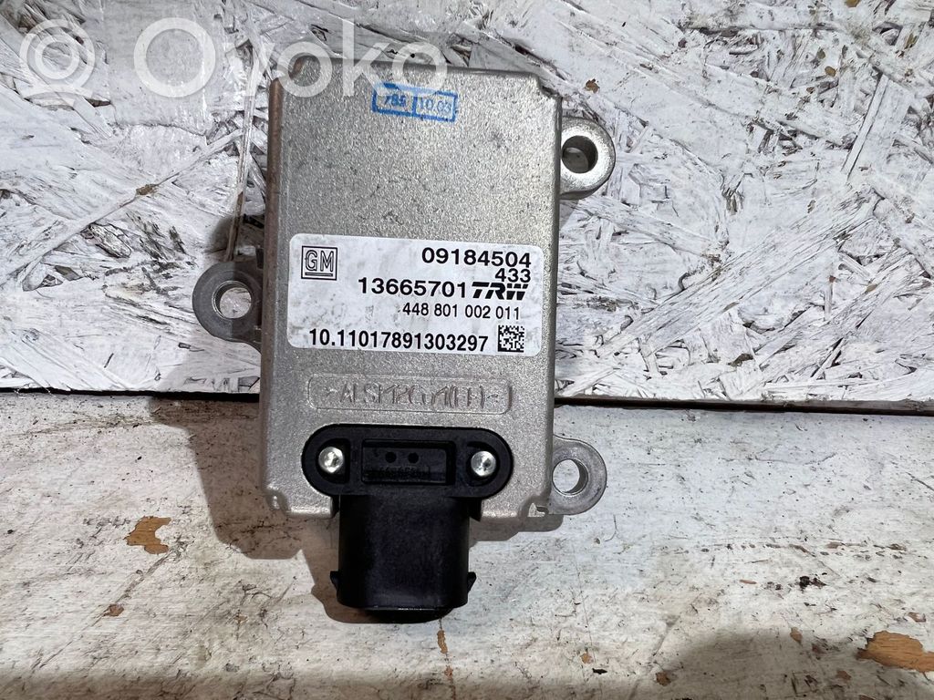 Opel Signum ESP acceleration yaw rate sensor 