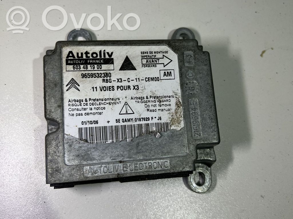 Citroen C5 Airbag control unit/module 