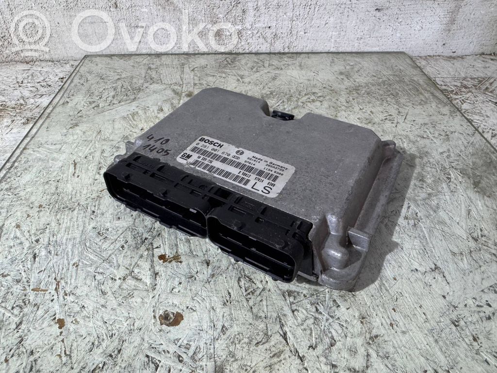 Opel Astra G Engine control unit/module 