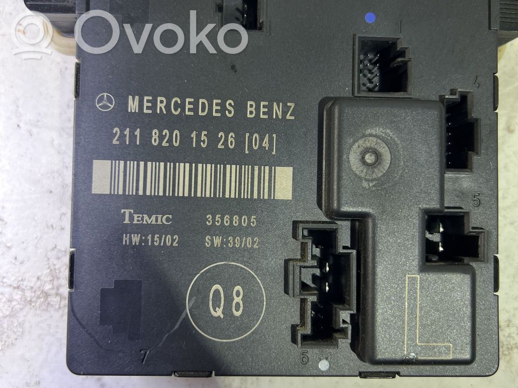 Mercedes-Benz E W211 Door control unit/module 