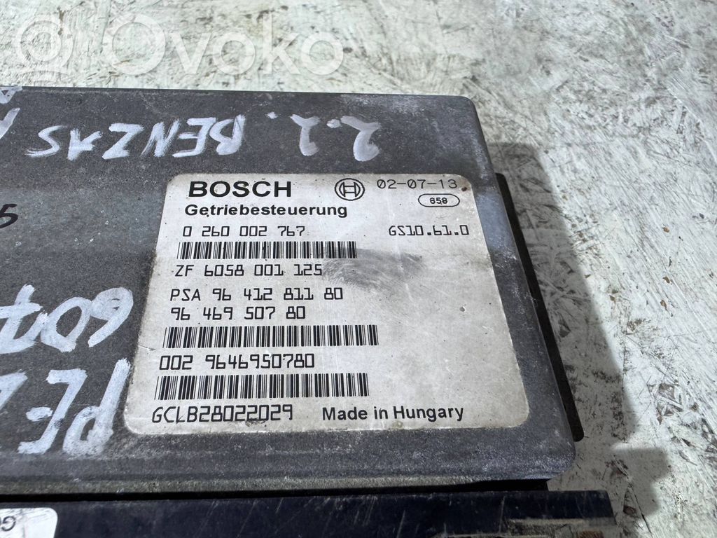 Peugeot 607 Gearbox control unit/module 