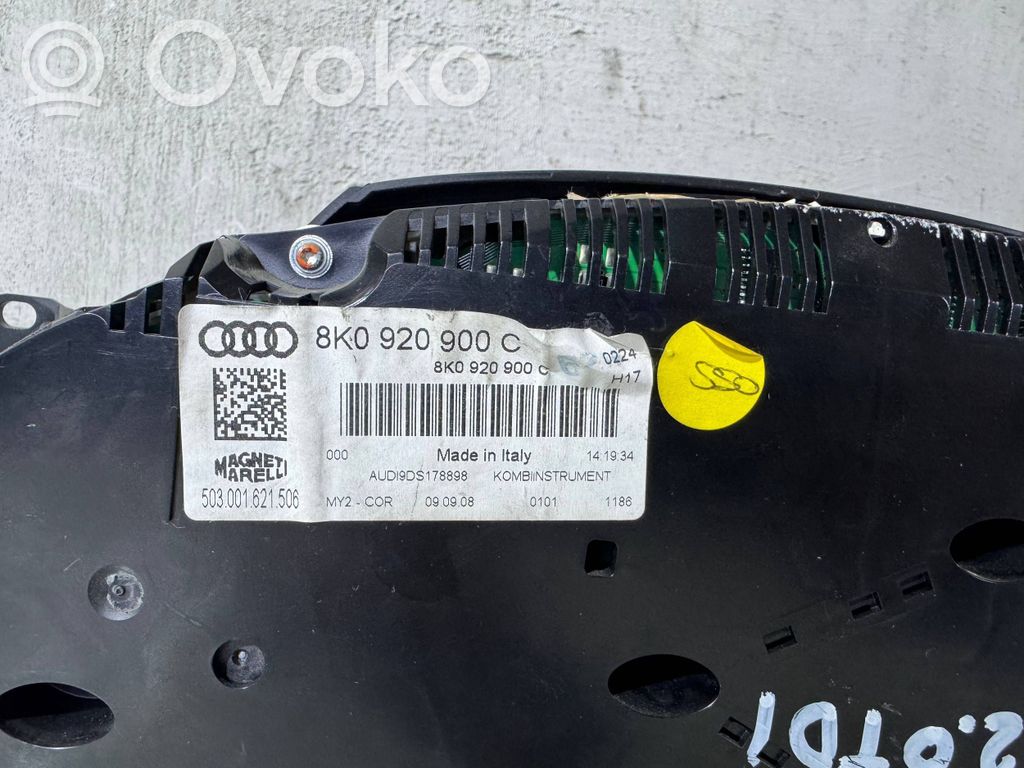 Audi A4 S4 B8 8K Speedometer (instrument cluster) 
