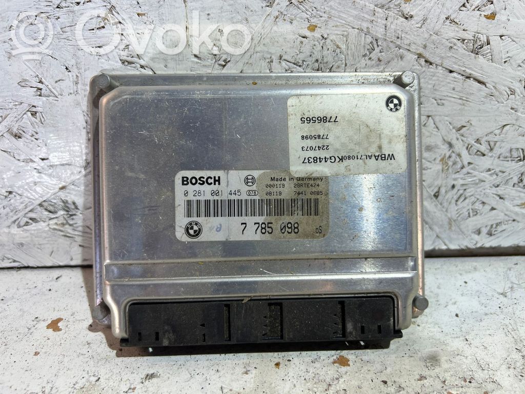 BMW 3 E46 Engine control unit/module 