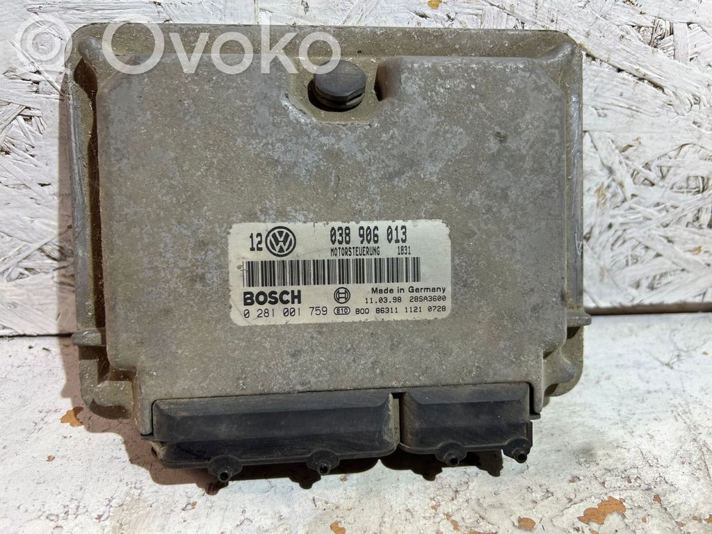 Volkswagen Golf IV Engine control unit/module 