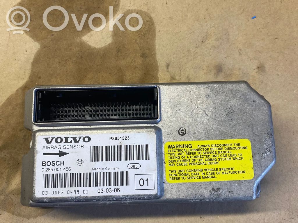 Volvo XC70 Airbag control unit/module 