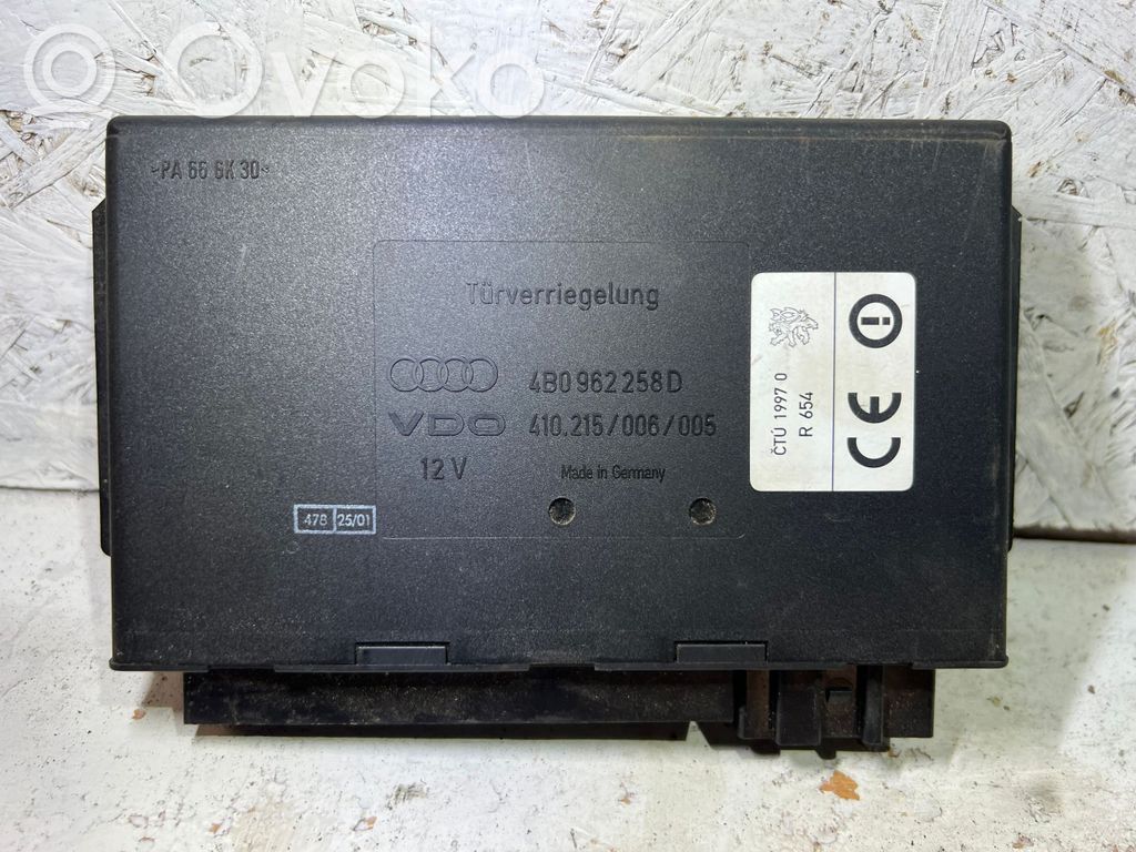 Audi A6 S6 C5 4B Komforta modulis 