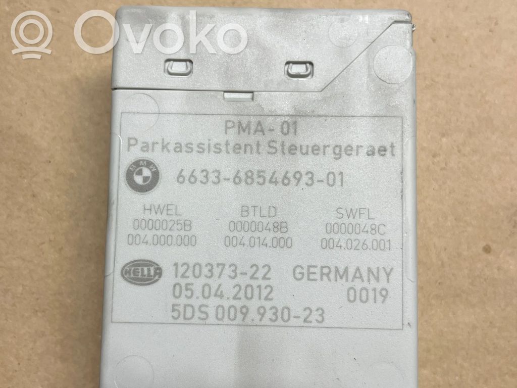 BMW 5 F10 F11 Parkavimo (PDC) daviklių valdymo blokas 