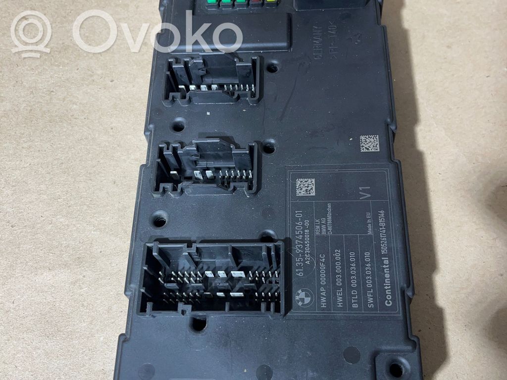 BMW 3 F30 F35 F31 Comfort/convenience module 