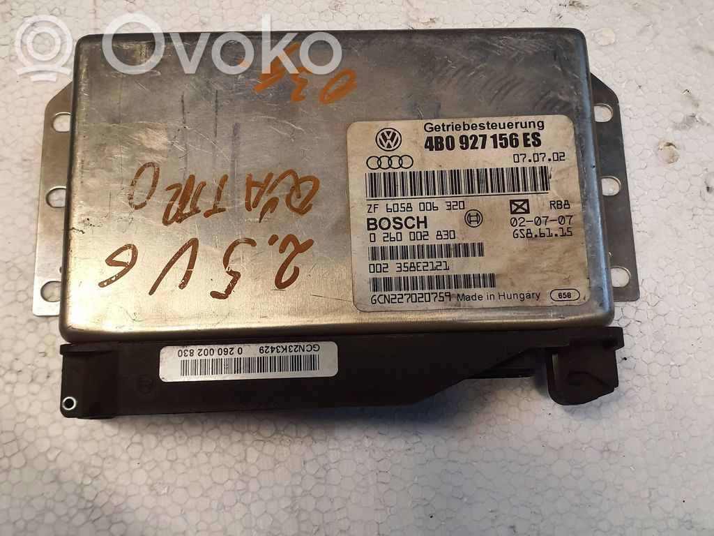 Audi A6 S6 C5 4B Gearbox control unit/module 