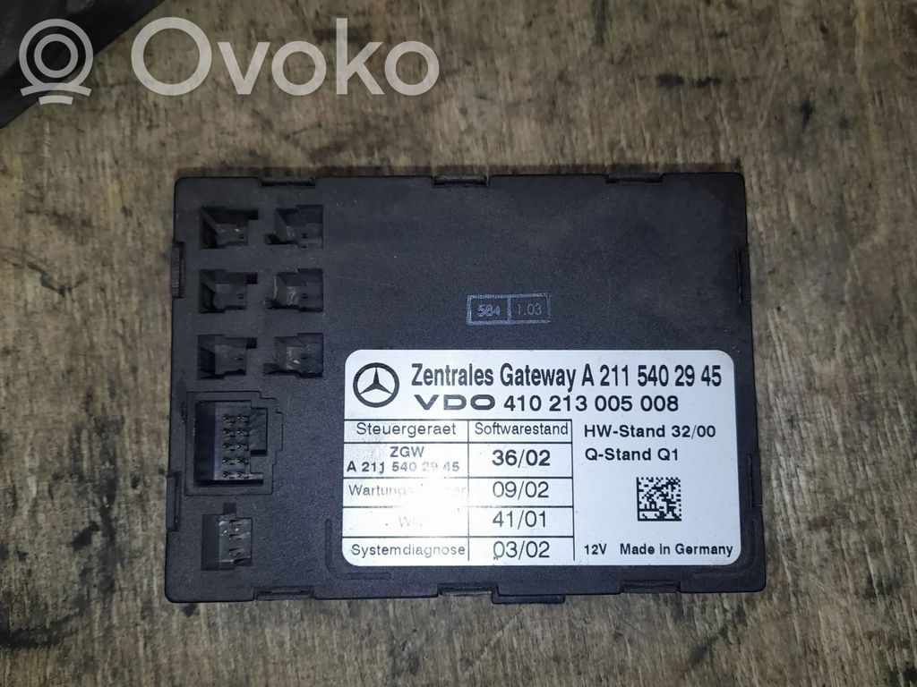 Mercedes-Benz E W211 Gateway control module 