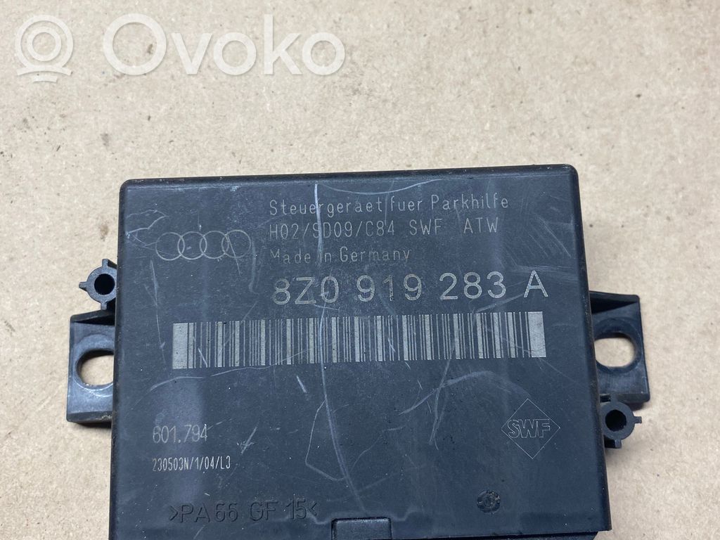 Audi A4 S4 B7 8E 8H Parkošanas (PDC) vadības bloks 