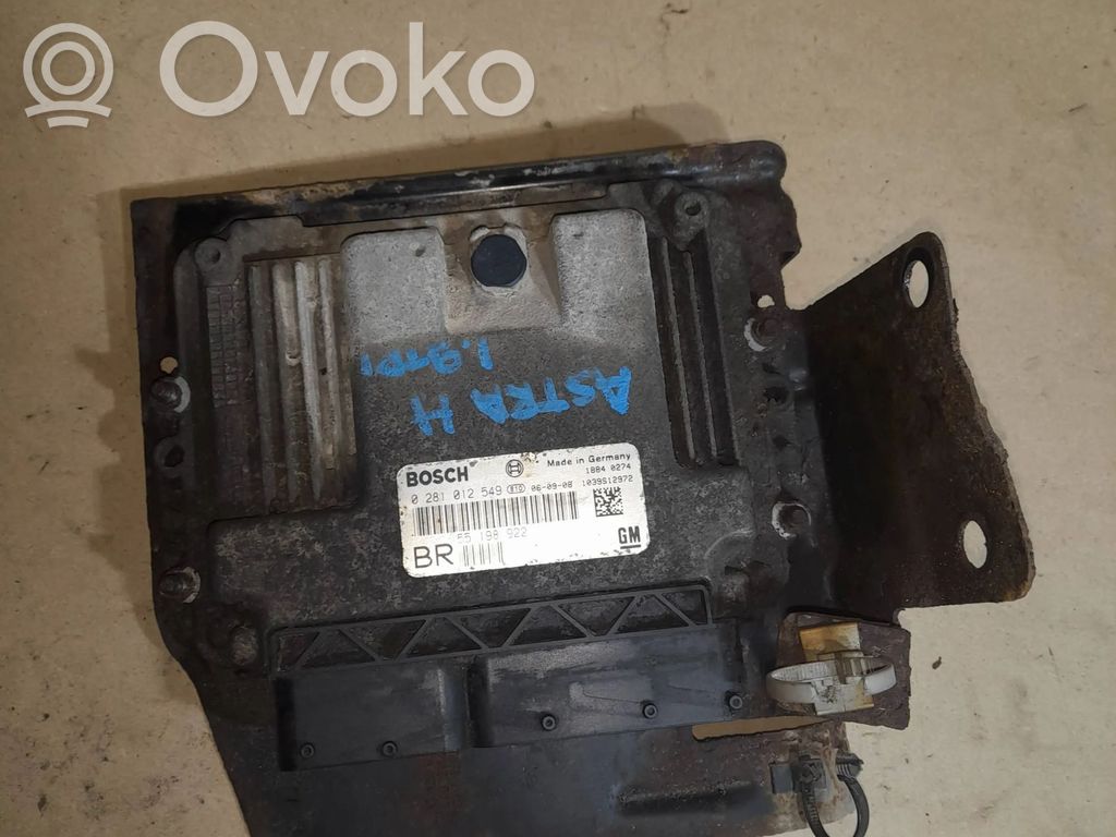 Opel Astra H Engine control unit/module 