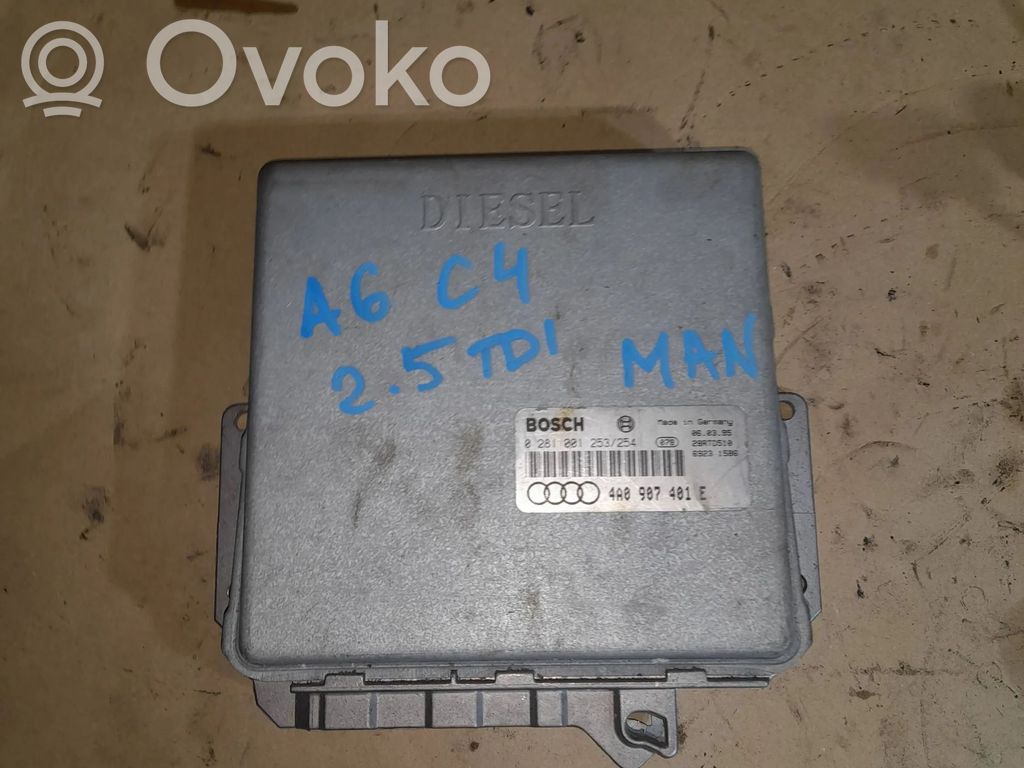 Audi A6 S6 C4 4A Engine control unit/module 