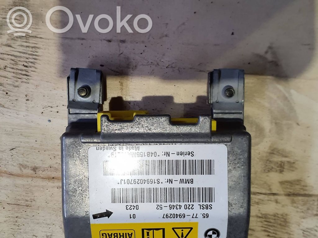 BMW 5 E60 E61 Airbag control unit/module 