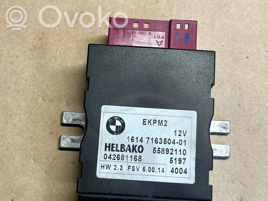 BMW 5 E60 E61 Fuel injection pump control unit/module 