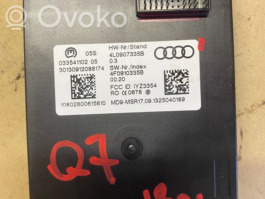 Audi Q7 4L Keyless Steuergerät 
