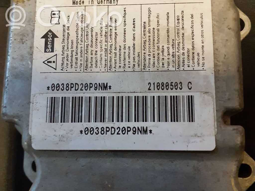 Volkswagen Golf V Unitate/modul de comandă airbaguri 