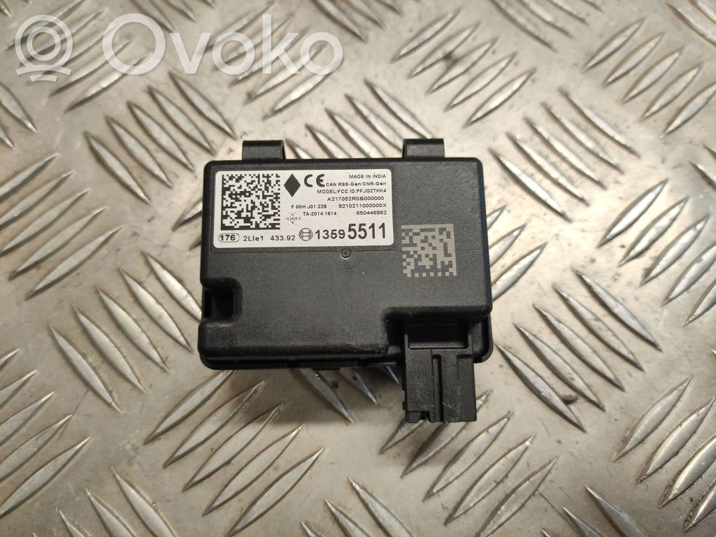 Opel Astra K Unité de commande / module de verrouillage centralisé porte 