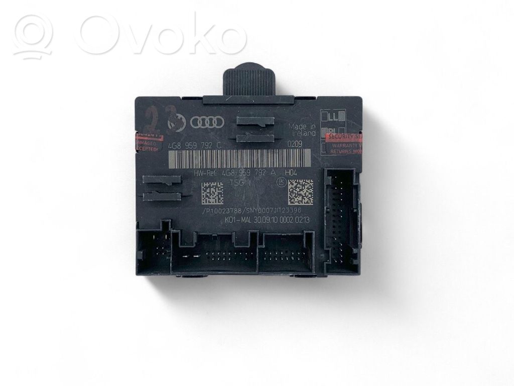 Audi A7 S7 4G Door control unit/module 