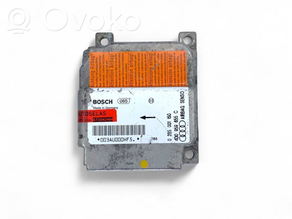 Audi A8 S8 D2 4D Airbag control unit/module 