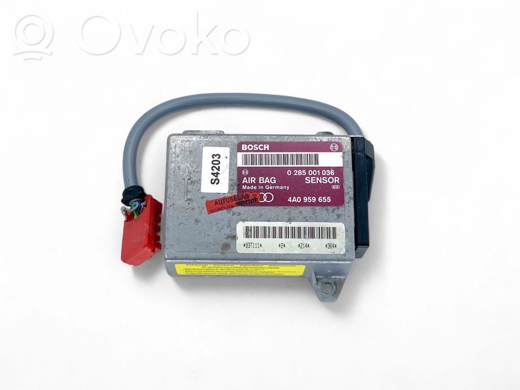 Audi 100 S4 C4 Airbag control unit/module 