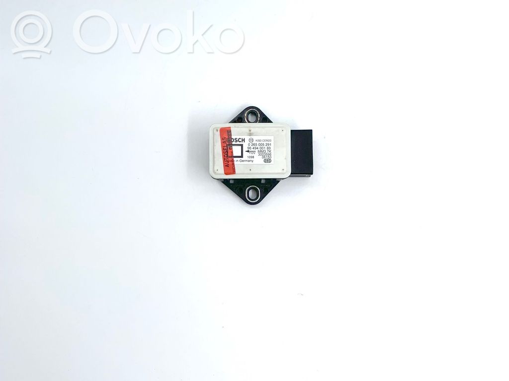 Peugeot 307 ESP acceleration yaw rate sensor 