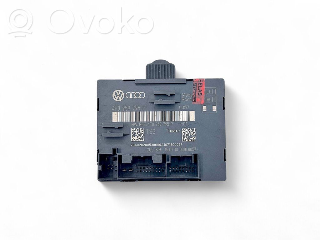 Audi A6 S6 C6 4F Door control unit/module 